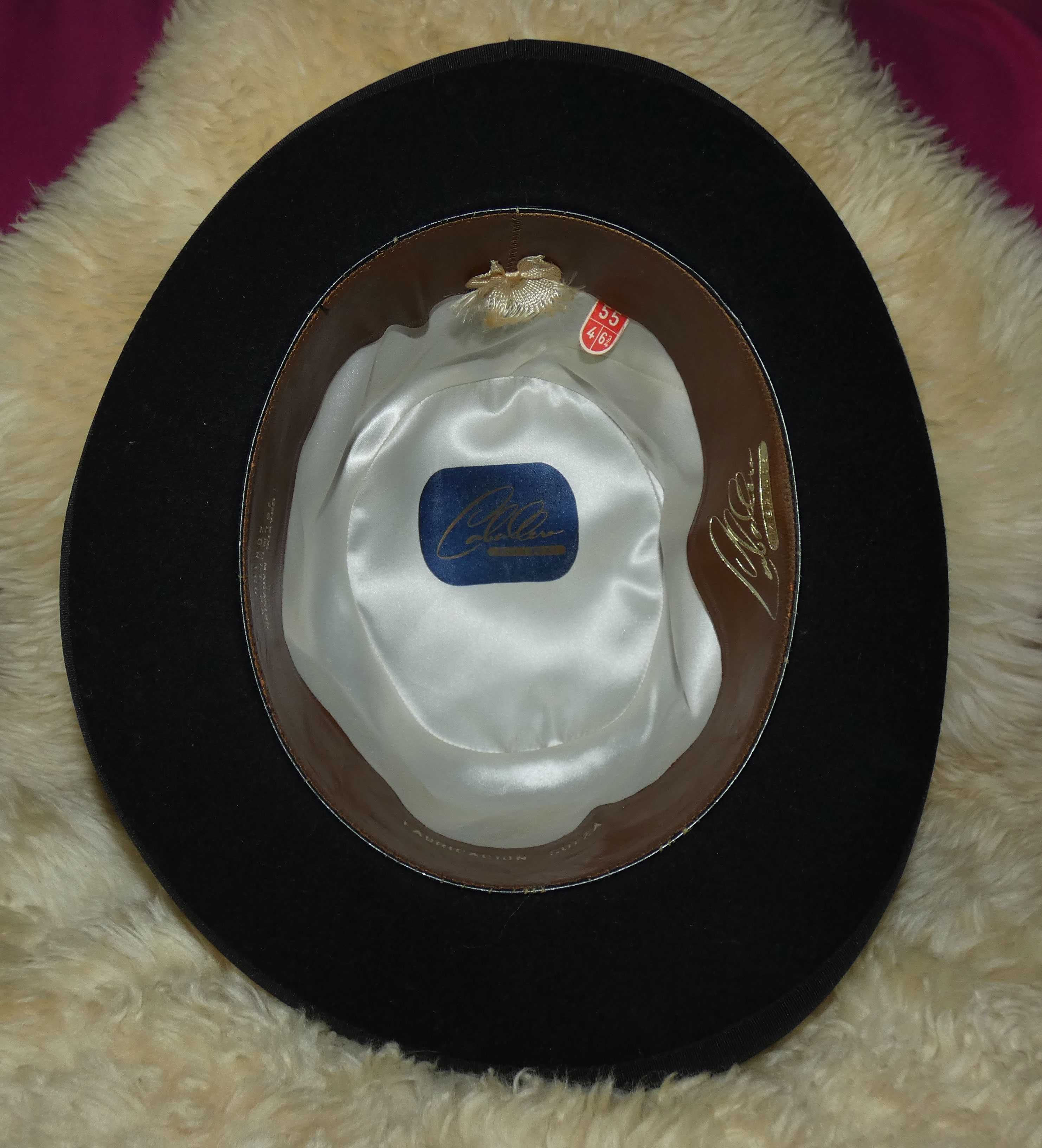Винтажная фетровая шляпа котелок от Caballera Especial 1920х-40х годов