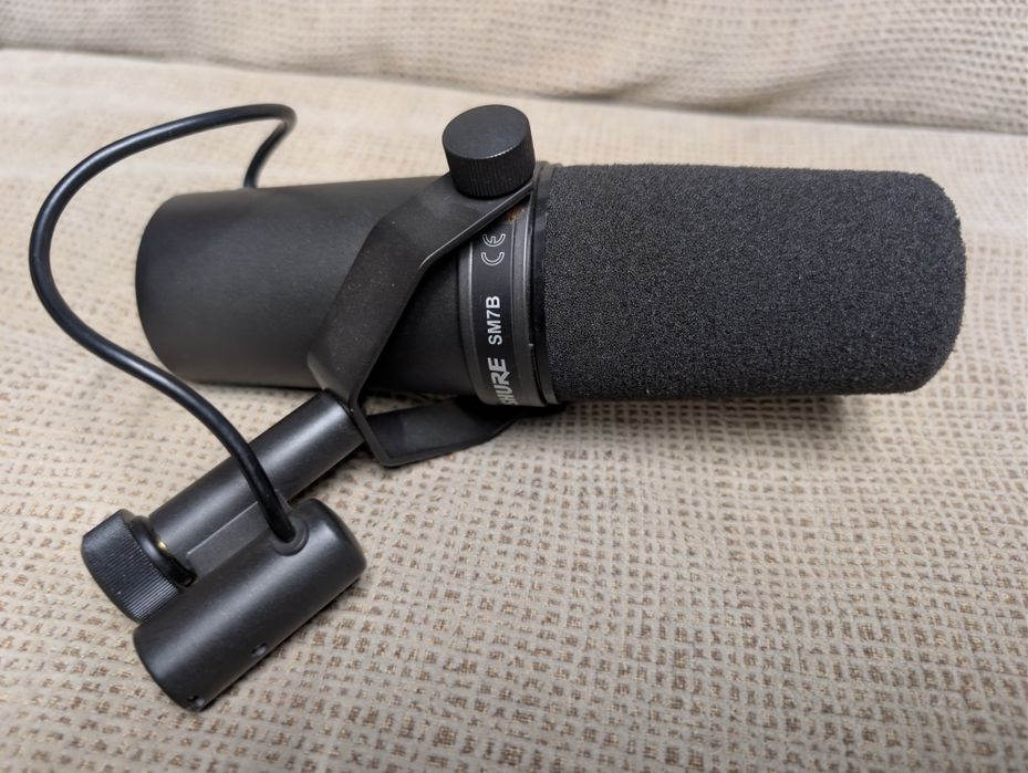 Shure SM7B como novo