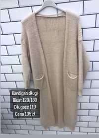 Sweter dlugi biust 120