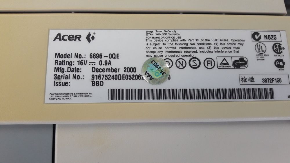 Сканер Acer - 640 P