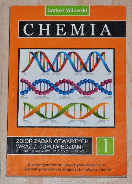 Chemia 1 zbiór zadań Dariusz Witowski MATURA