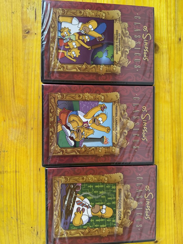 3 Filmes Os Simpsons - Coleção