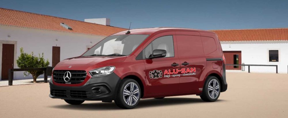 NOWE alufelgi MERCEDES - BENZ 16" 5x114,3 CITAN  - Grafit Poler