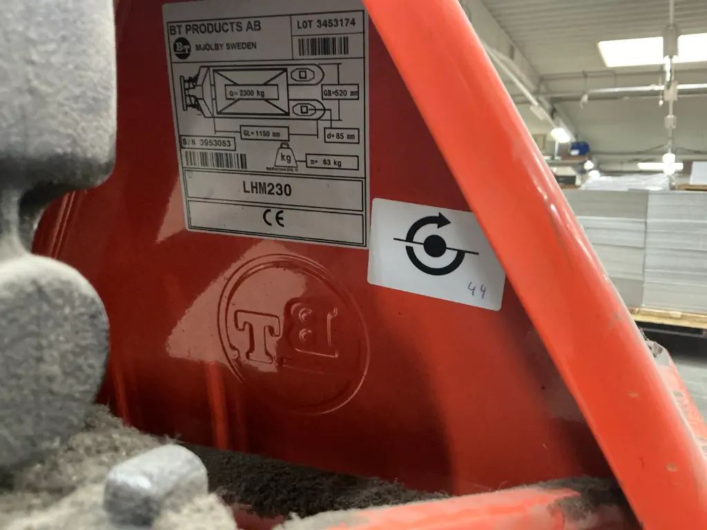 Bt Pro-Lifter Lhm 230 Hydrauliczny Ręczny Wózek Paletowy