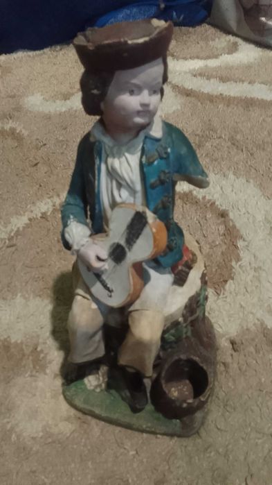 Большая Старинная Австро-Венгрия шкатулка статуэтка 19век фарфор