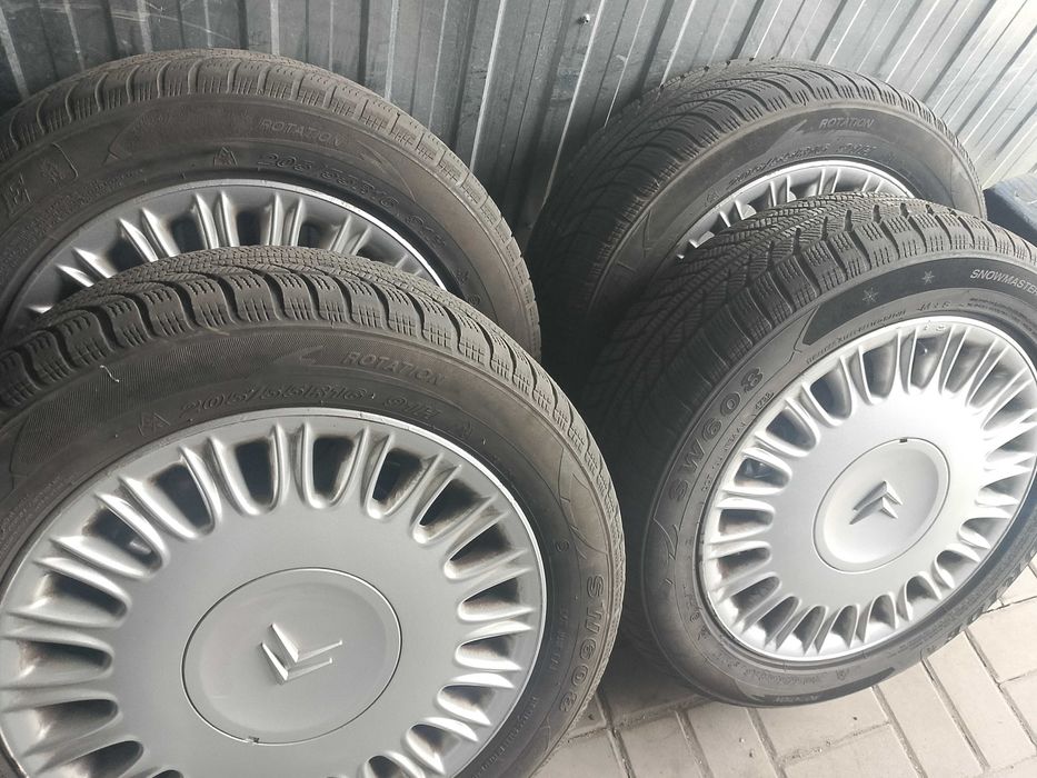 Alufelgi zimówki 16 4x108 Citroen koła zimowe ładny stan bieżnika