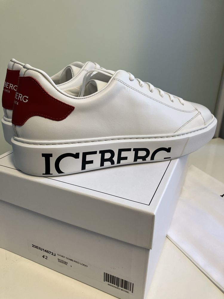 Iceberg markowe włoskie Sneakersy buty Nowe roz.42