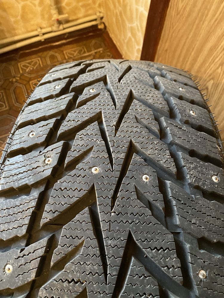 Резина 255/55R19,NESEN, шипы.