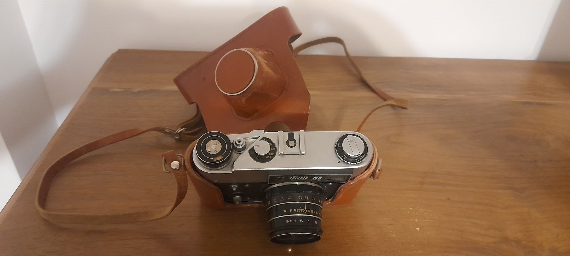 Aparat analogowy fed 30 50B obiektyw 2,8/55 prl retro klasyk