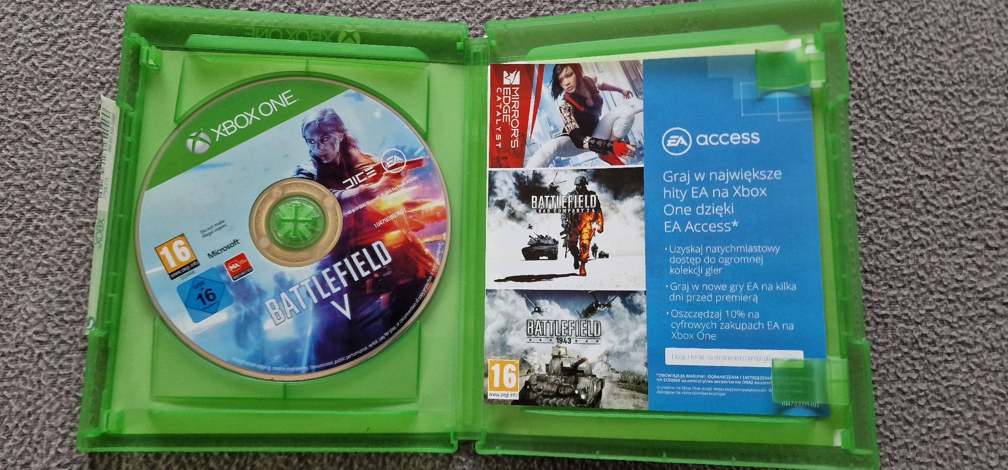 Gra Battlefield V na  Xbox One/ One X, wersja PL
