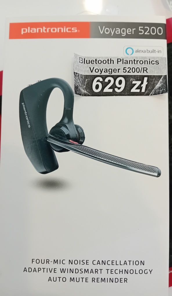 Legendarna słuchawka bluetooth plantronics voyager 5200