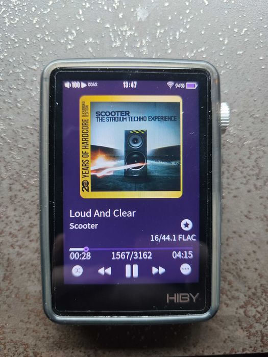 HiBy R3 II — DAP de alta resolução (como novo)
