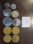 Monety Włoskie(Italia) lira komplet