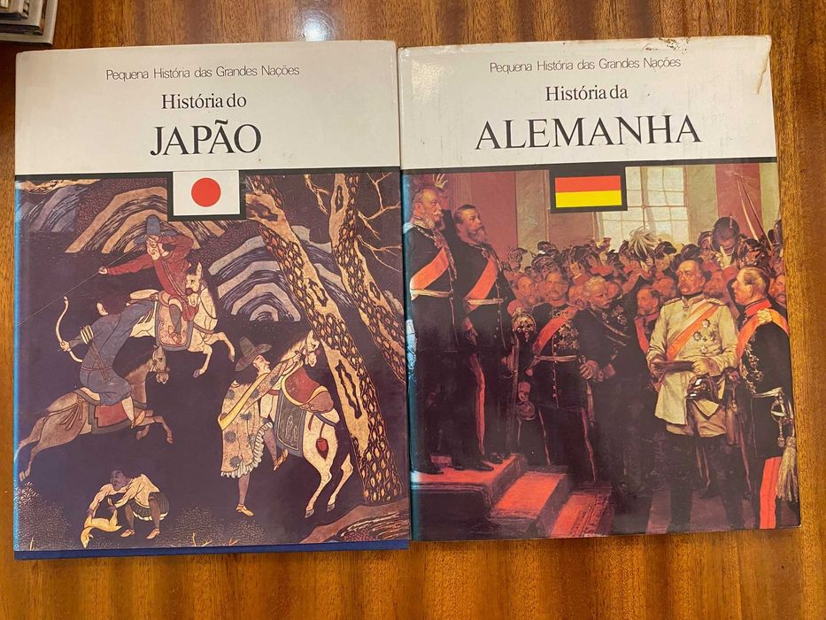 Coleção antiga 10 livros Pequena História Grandes Nações ed. 1978/81