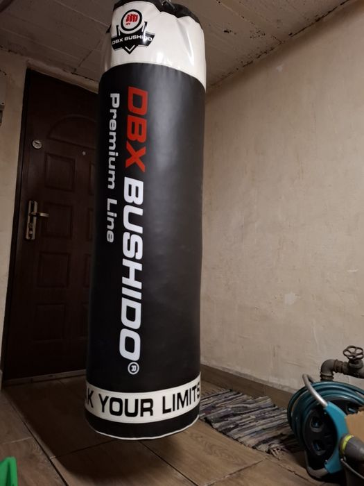 Worek bokserski BUSHIDO 140x40 40kg PREMIUM plus AKCESORIA