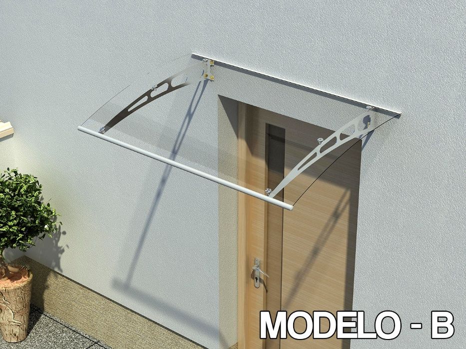 Alpendres em PVC - Canopy - 1400x900mm - vários modelos e tamanhos