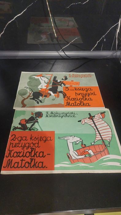 Przygody Koziołka Matołka cz. 2 i 3,cena za 2szt