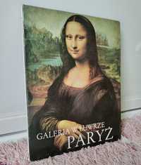 Książka album Galeria w Luwrze Paryż