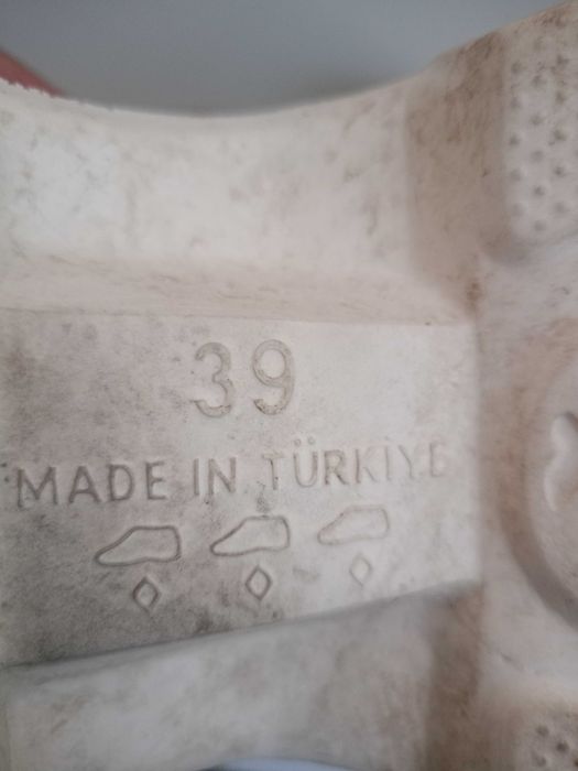 Кроксы женские производство Турция на платформе 25 см по стельке