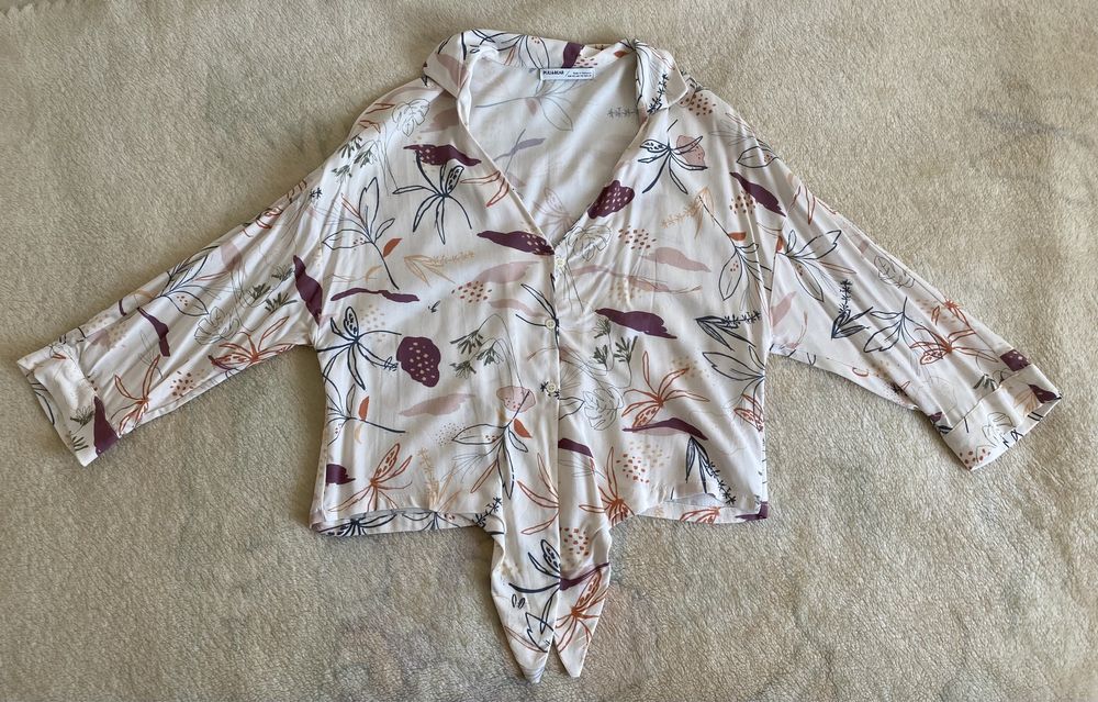 Camisa floral Pull&Bear