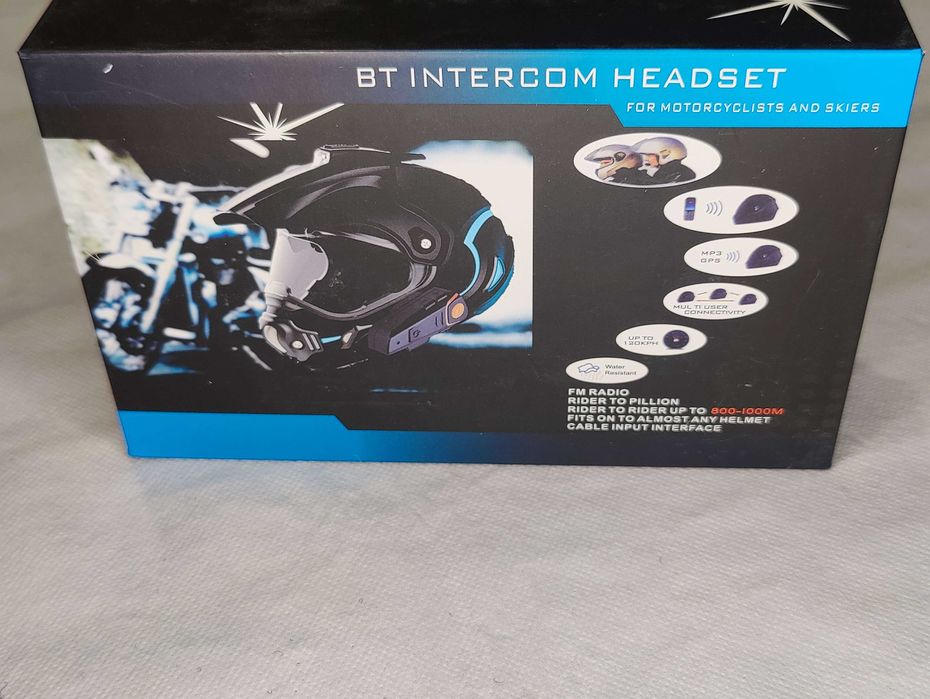 ORIGINAL - Intercomunicadores Auricular Capacete Moto, Bluetooth BT-S2