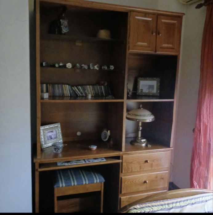Conjunto de quarto e estante