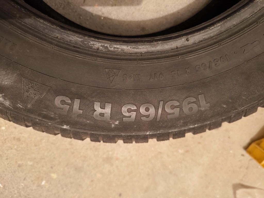 Opony zimowe 195/65 r15