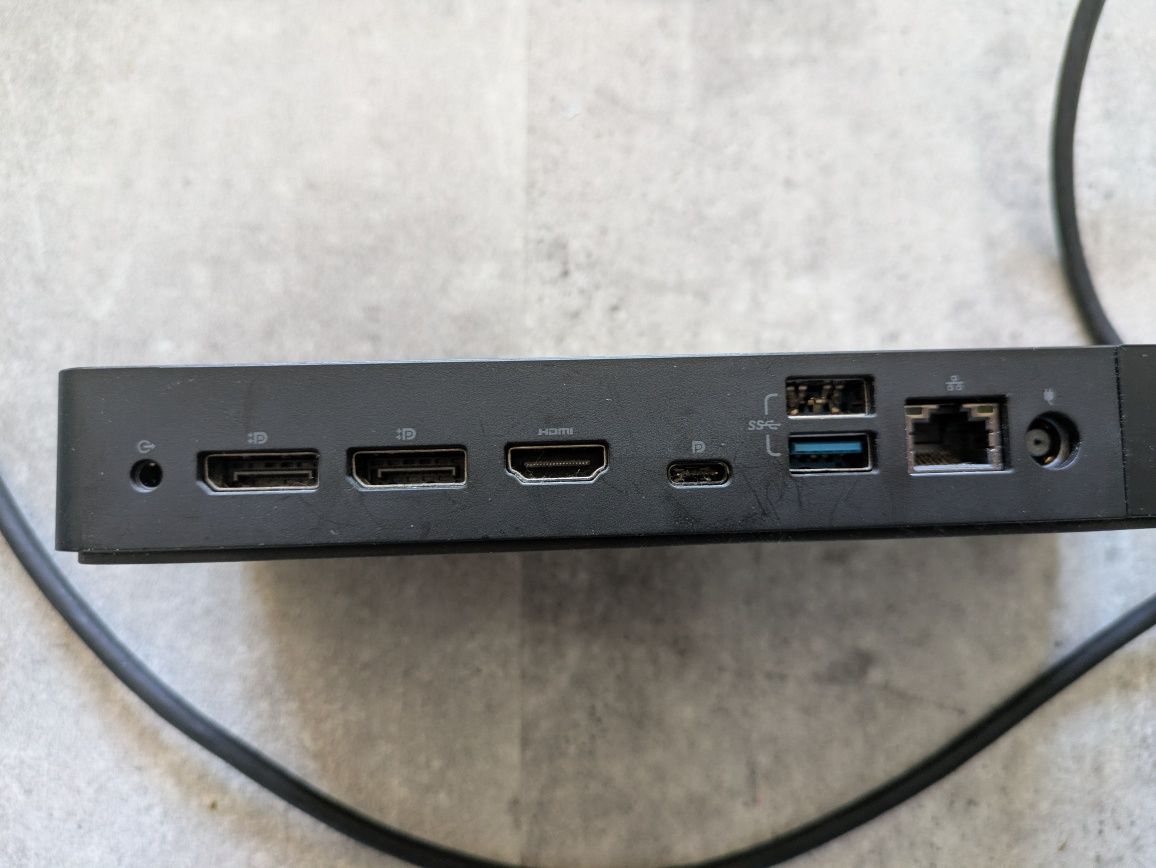 Stacja dokująca Dell W19 K20A + zasilacz Dell 130W