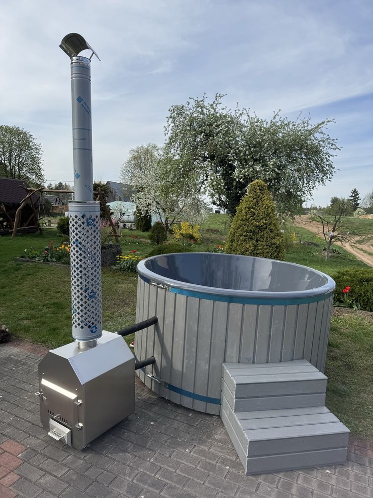 Balia ogrodowa,bania ruska, jacuzzi, WSZYSTKO W CENIE, hydromasaż,led