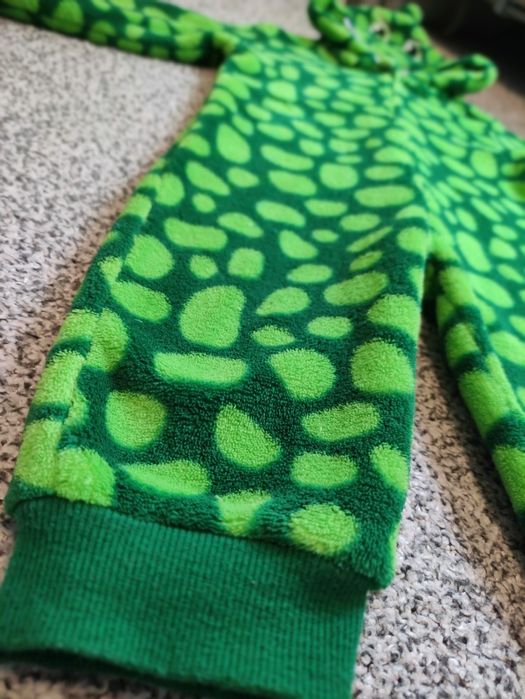 Polarowy pajac kostium strój przebranie smok dinozaur 74