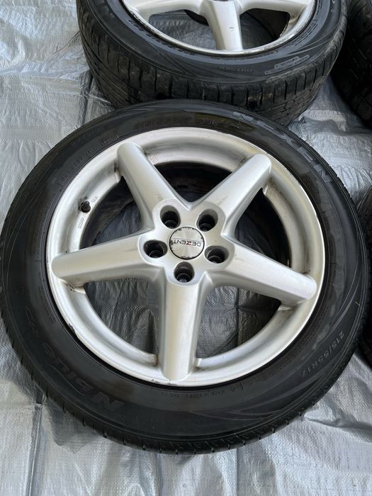 Alufelgi Komplet 17 Cali KBA 46595 5x114.3 ET48 + OPONY Ford Renault