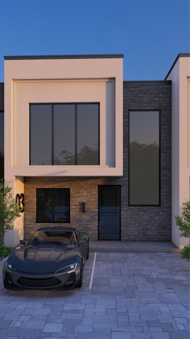 Кутовий таунхаус преміум якості з газовим опаленням у с.Липини