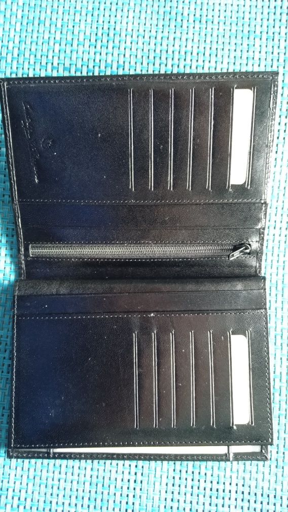 Duży skórzany portfel, etui na karty dokumenty Castelijn & Beerens