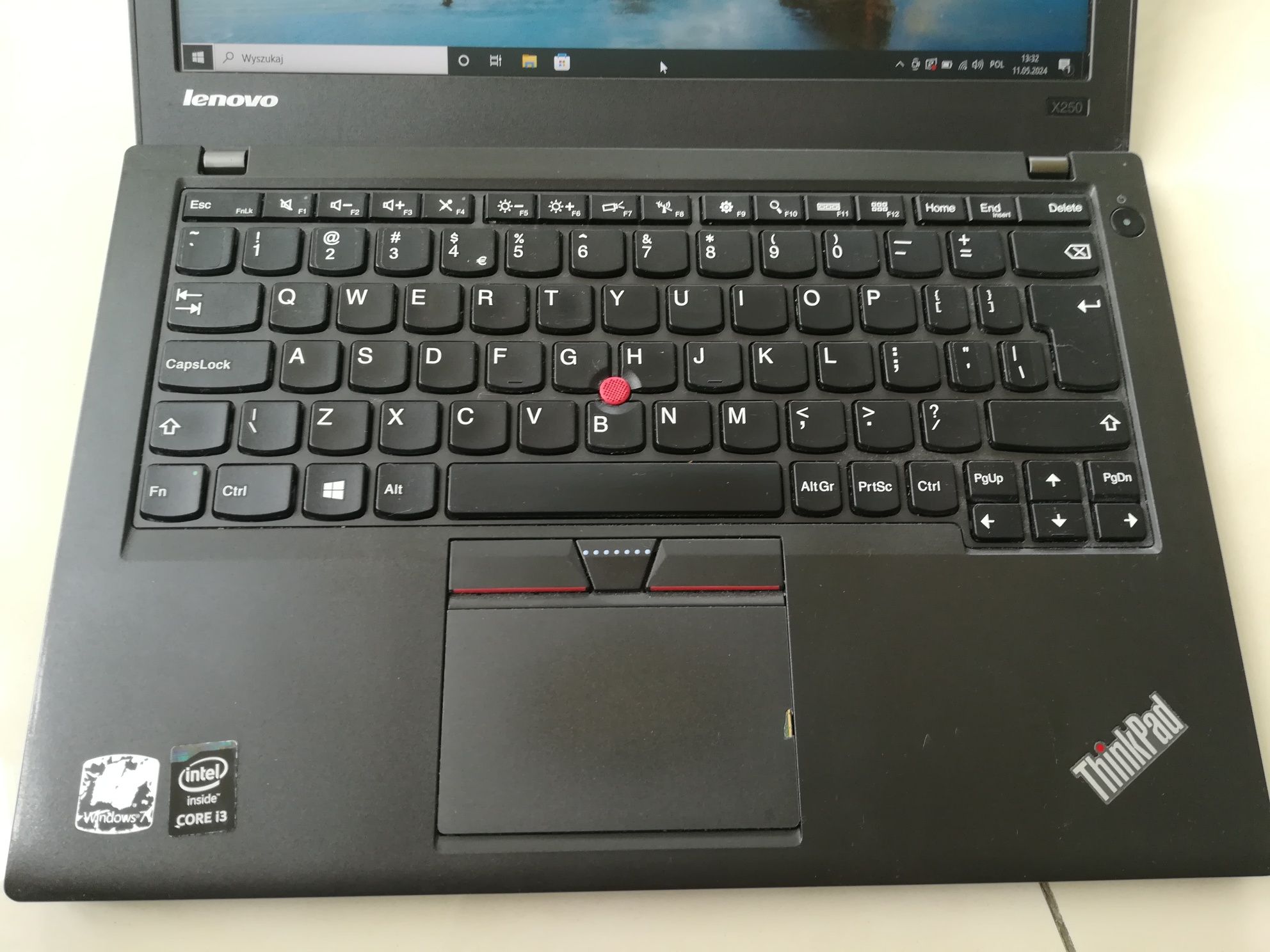 Laptop Lenovo x250 IPS Intel Core i3 500 GB HDD + 32 GB SSD