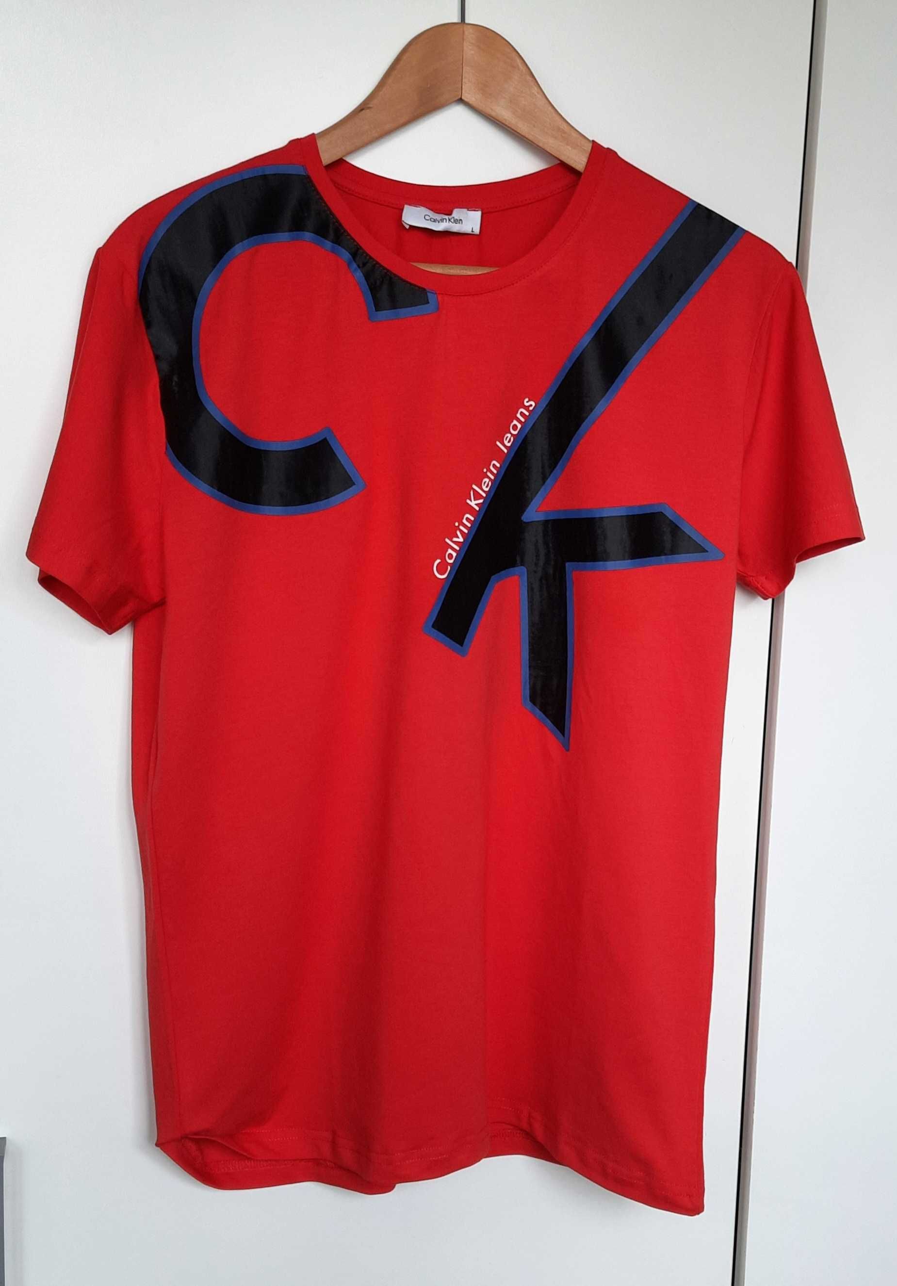 T-shirt męski Calvin Klein, rozmiar L