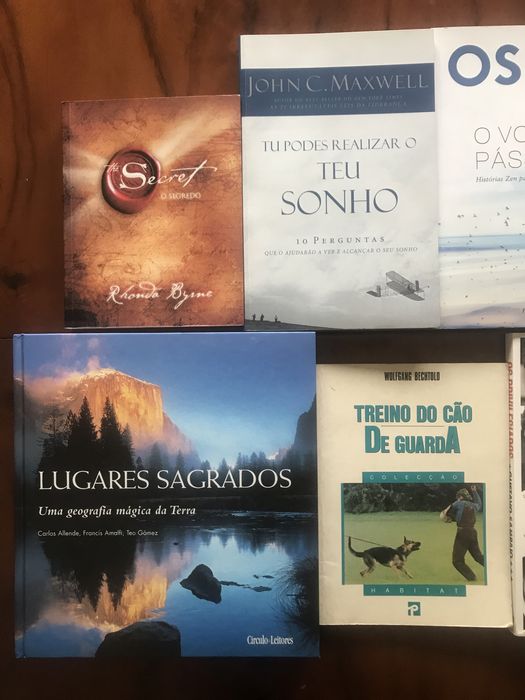 Livros variados • Autoajuda, Viagens • desde 3€