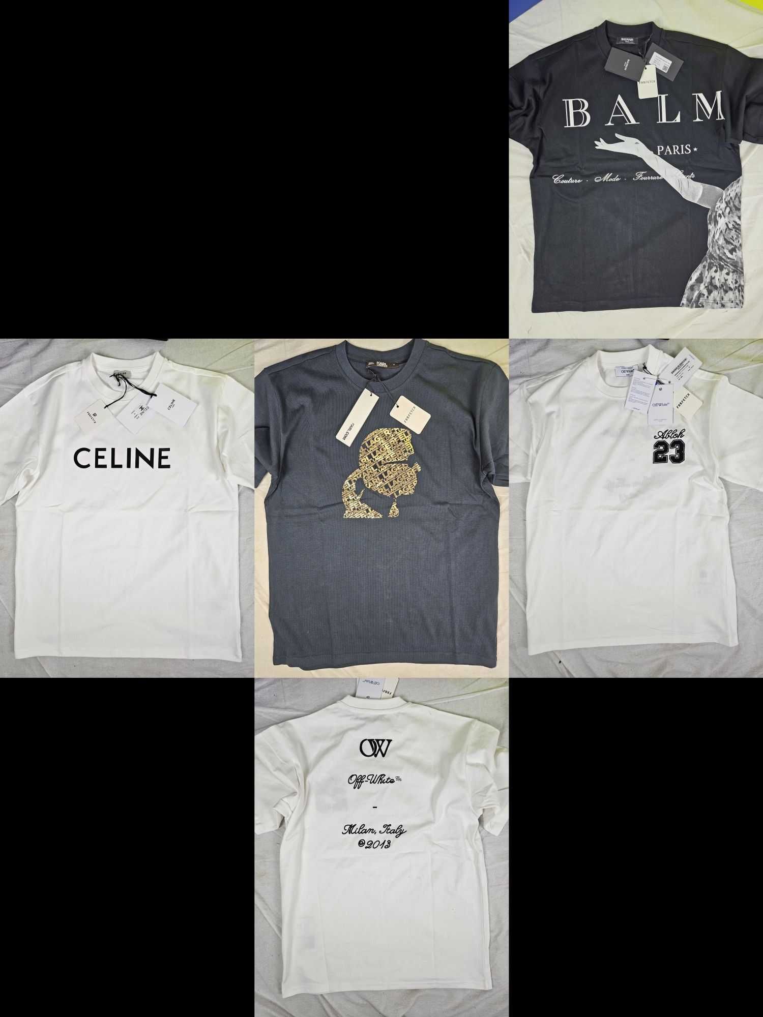 Koszulka t-shirt karl lagerfeld koszulki męskie celine nowość Premium