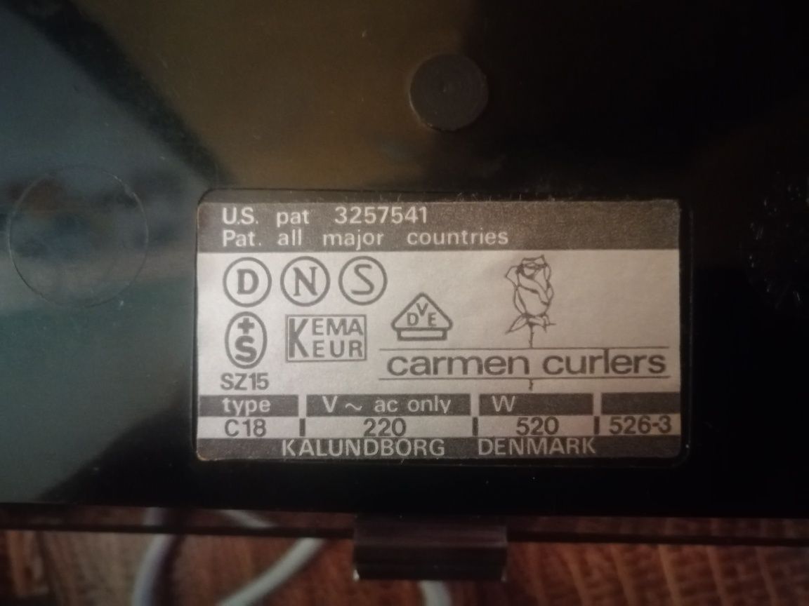 Бігуді carmen curlers