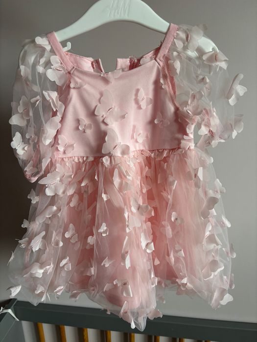 Sukienka motylki tiul