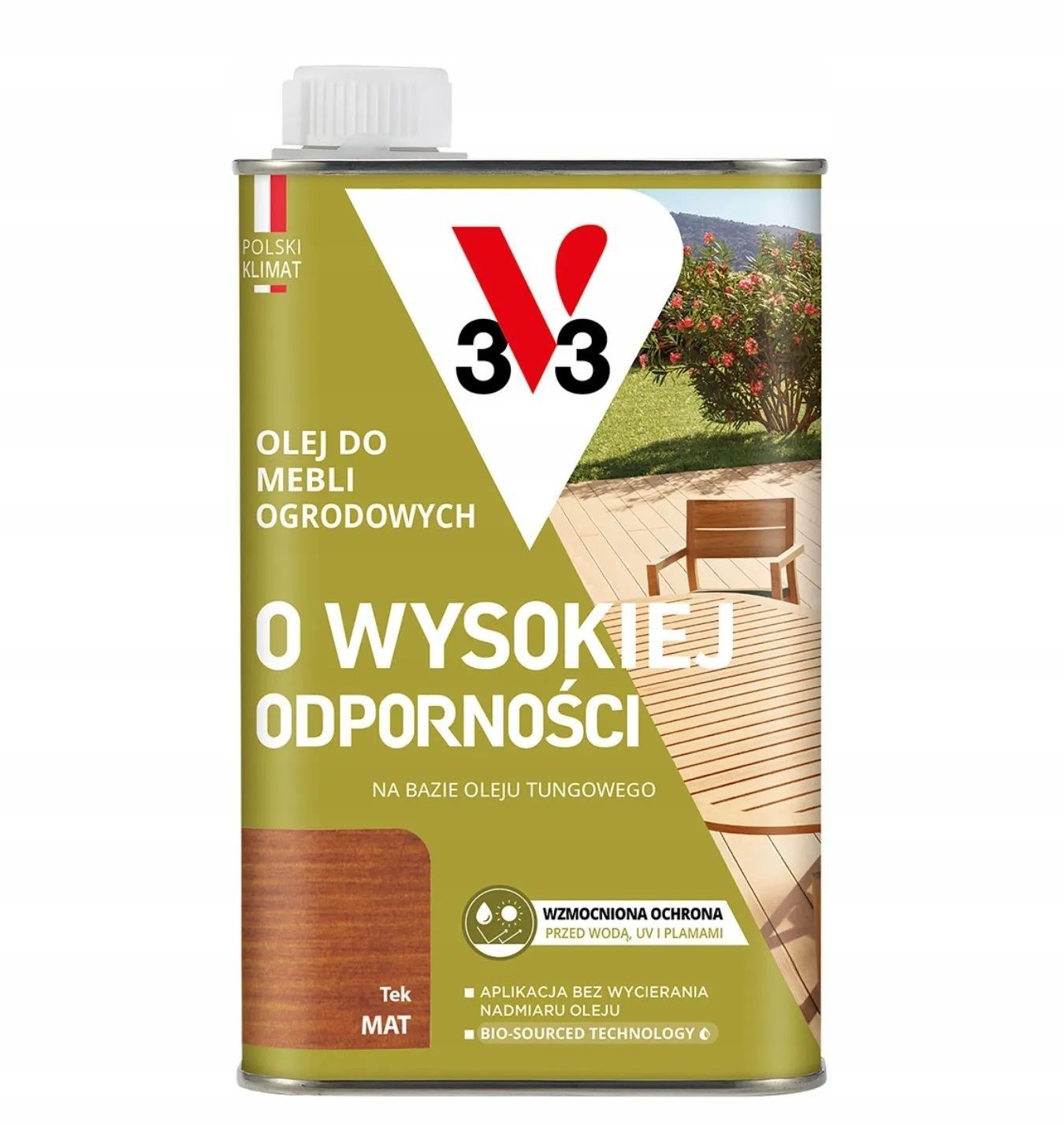 Olej do mebli ogrodowych V33 tek NOWY!