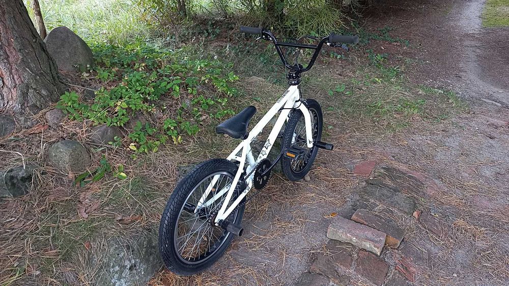 Rower Młodzieżowy Bmx Fishbone P1000 do Skakania Rotor 360 4 Pegi 20