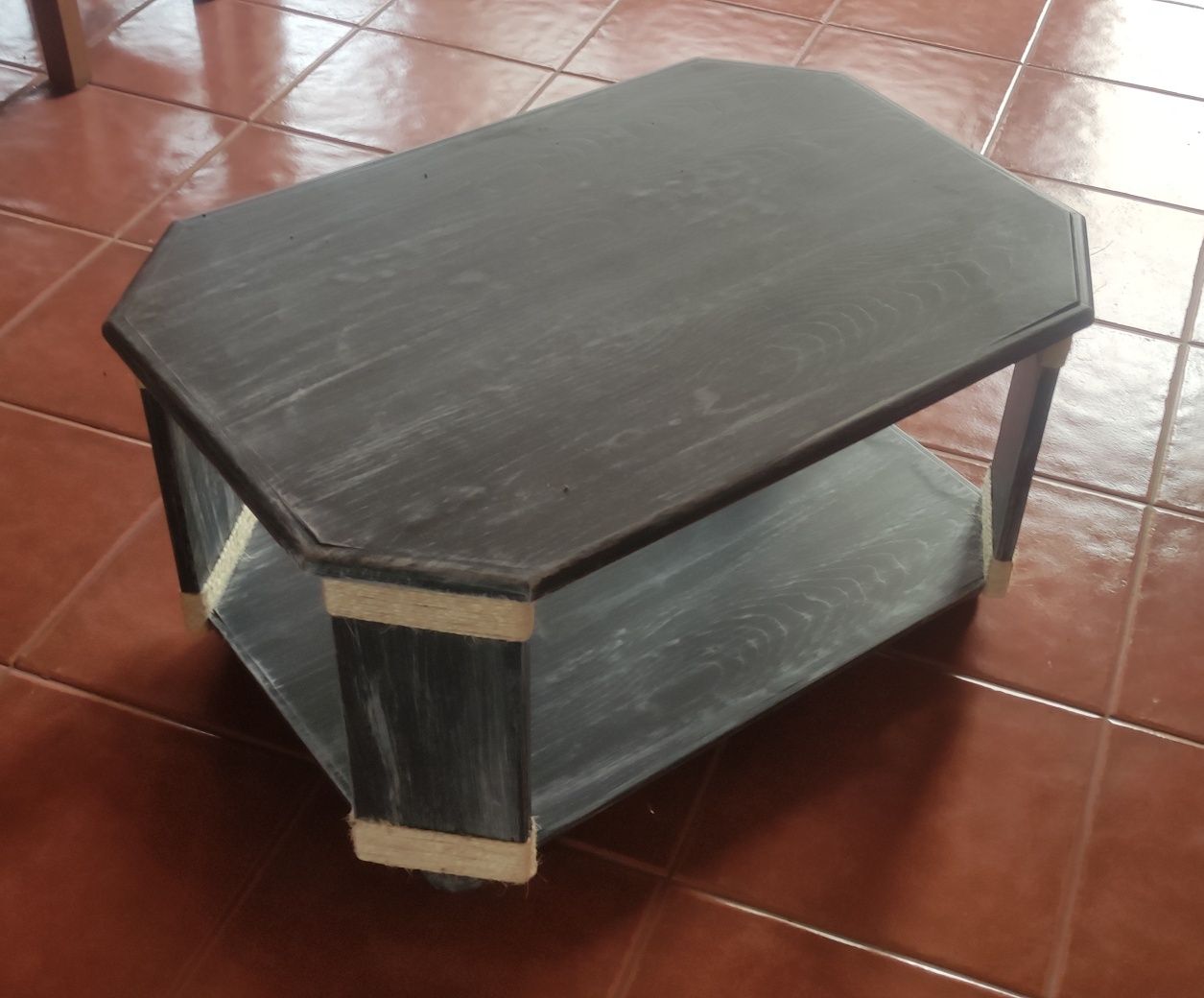 Mesa de centro estilo náutico