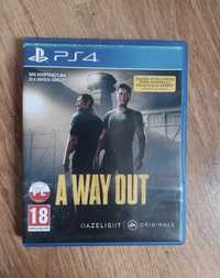 A way out PS4 Używana
