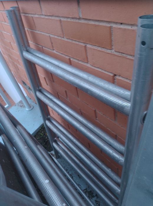 Plataforma de andaime em alumínio