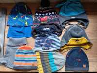 Zestaw czapek jesiennych i zimowych dla chłopca 4-6 lat