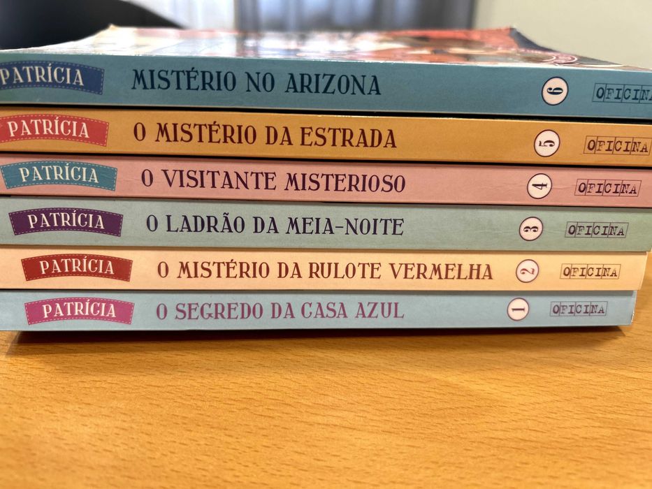 Coleção livros infanto-juvenis: Patrícia