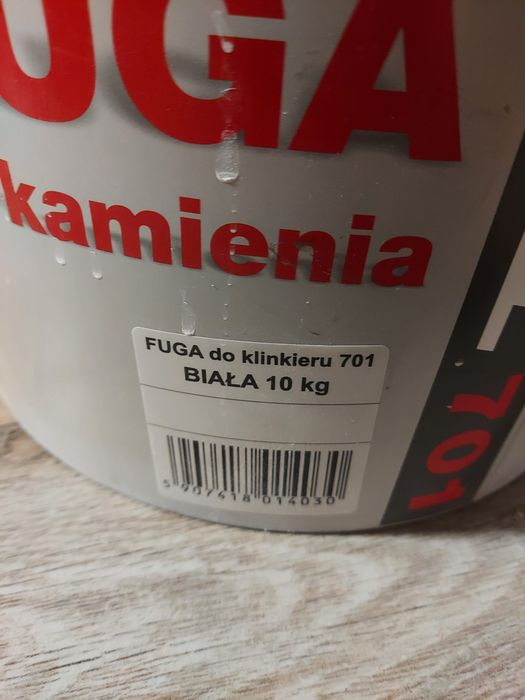 Nanofuga Biała ponad pół wiaderka