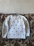 Нарядный свитер 100% cotton, 46 р.