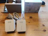 D-link powerline av2 1000 adapter ruter sieciowy lan