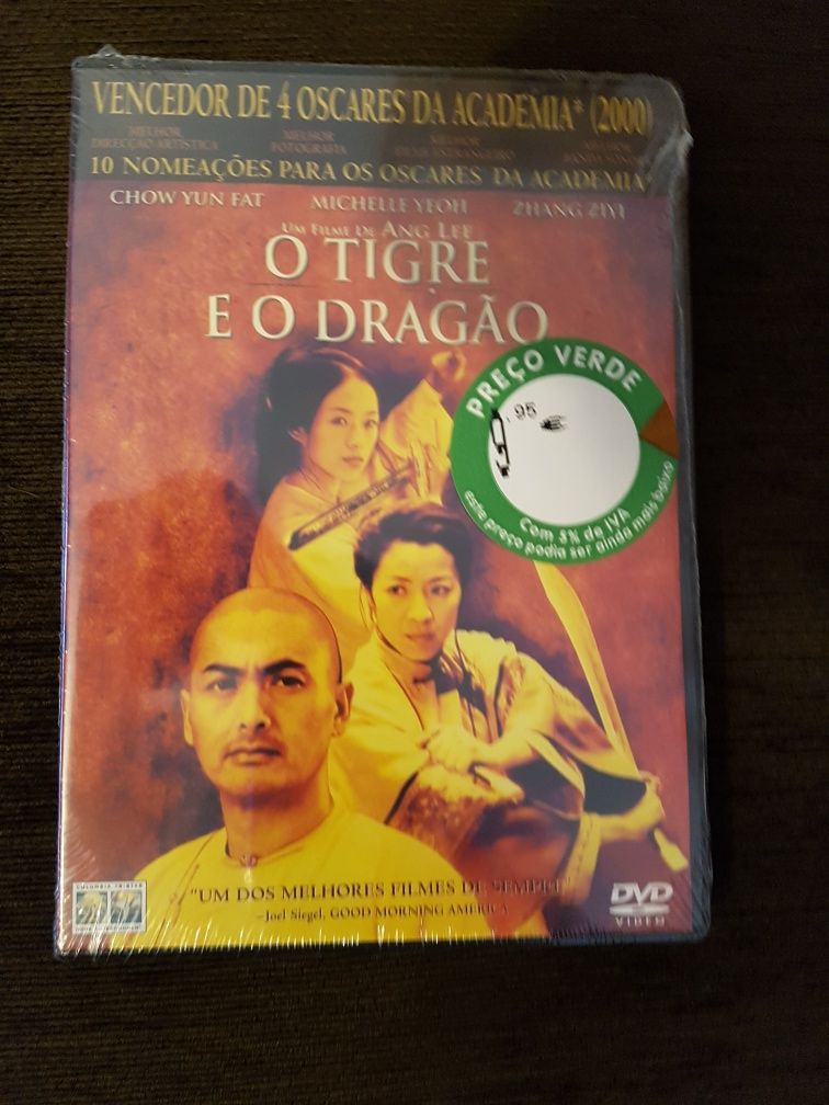 DVD novo e selado, O Tigre e o Dragão